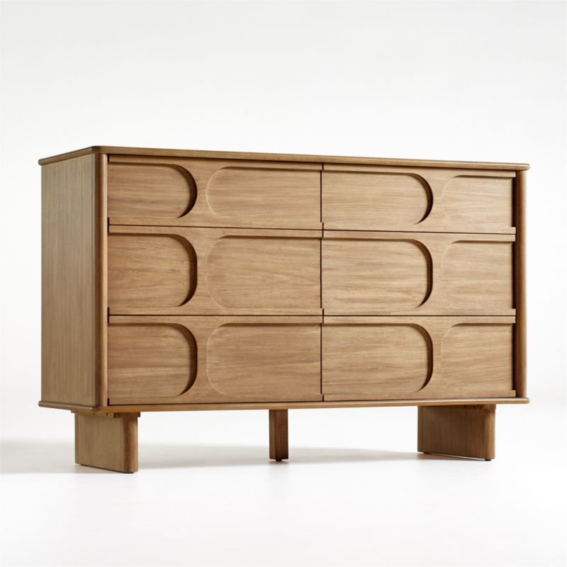 Wes -Drawer Wood Dresser