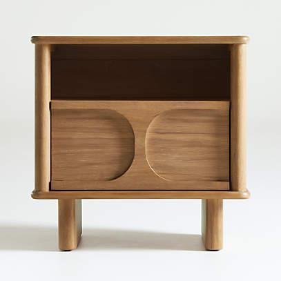 Crate and store barrel nightstand