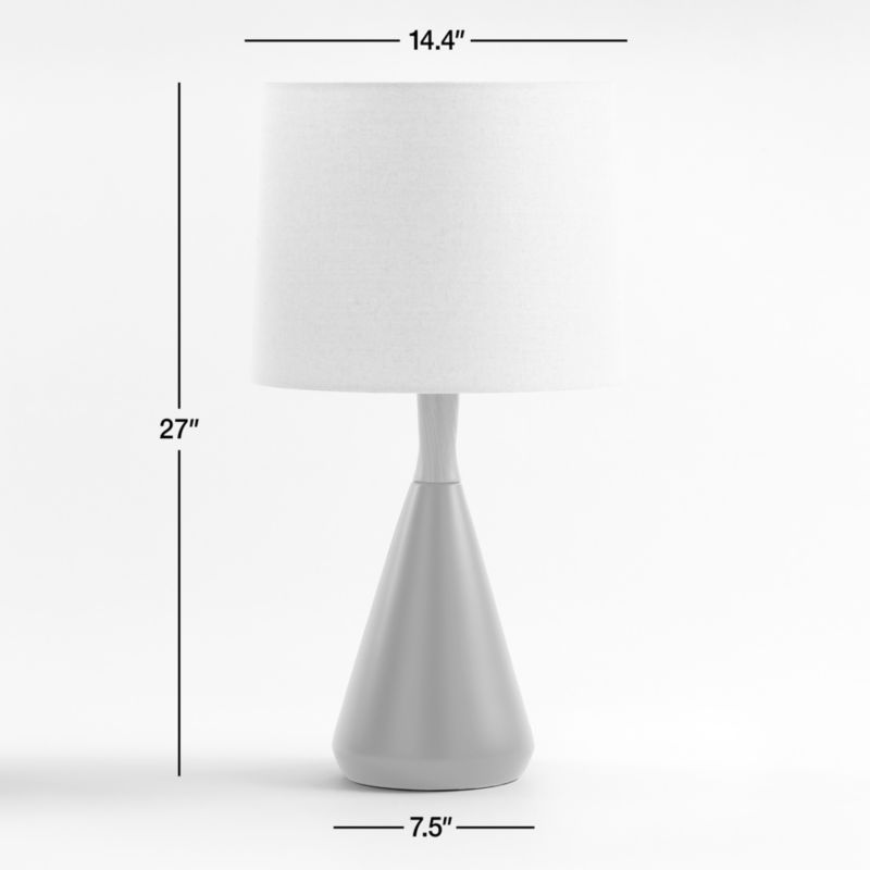 View Weston Black Mid-Century Modern Table Lamp 27" - image 3 of 8