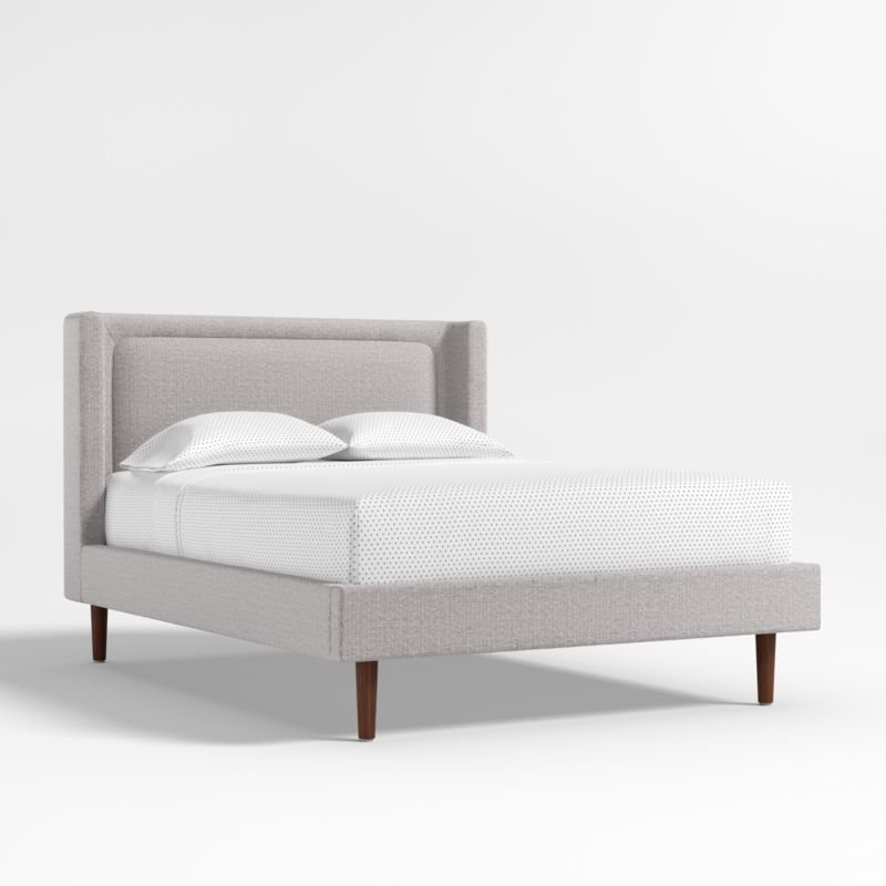 Weston Grey Upholstered Kids Queen Bed - image 0 of 10