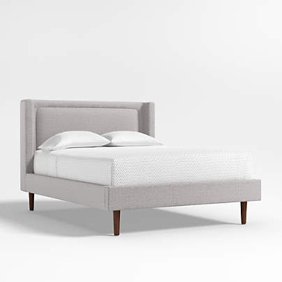 Weston Grey Upholstered Kids Queen Bed