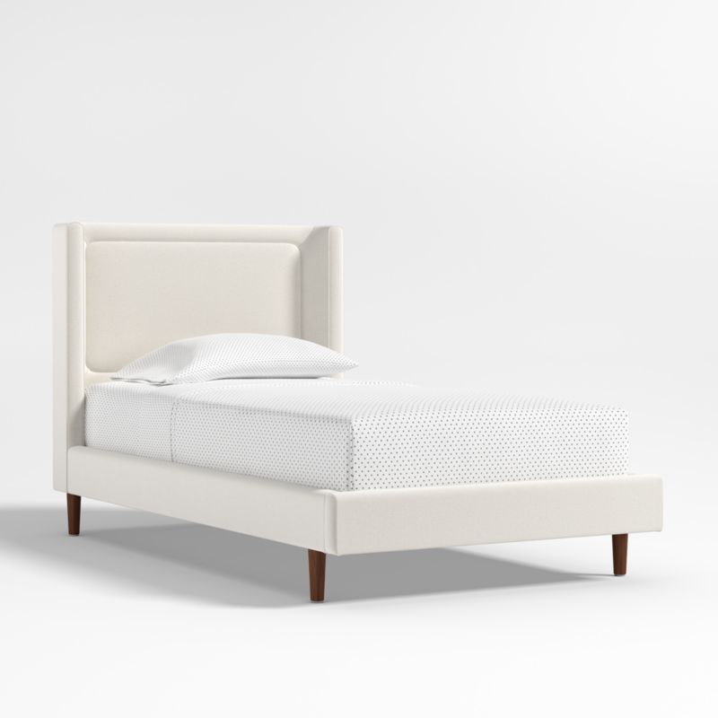 Weston Natural Cream Upholstered Kids Full Bed - image 3 of 11