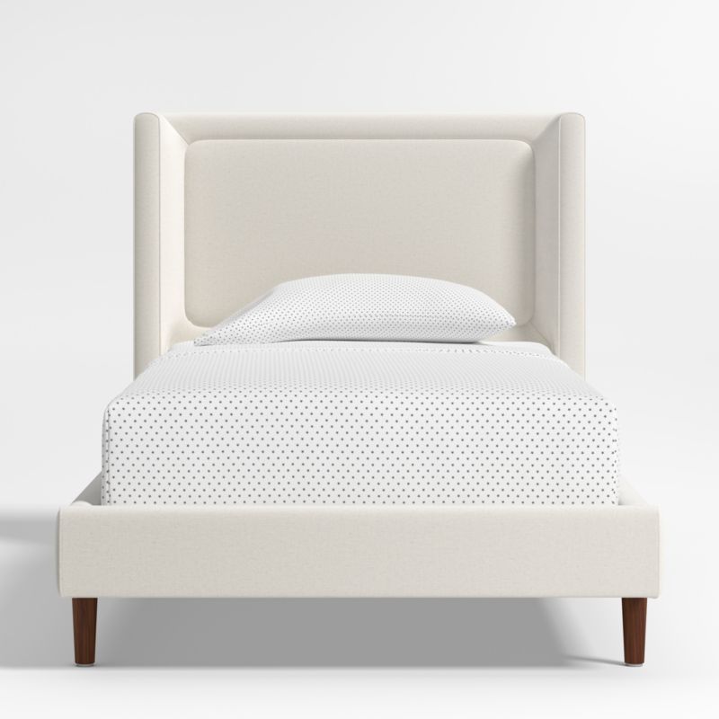 Weston Natural Cream Upholstered Kids Twin Bed - image 3 of 11