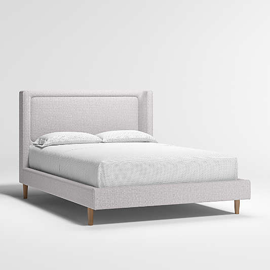 Weston Grey Upholstered Kids Full Bed