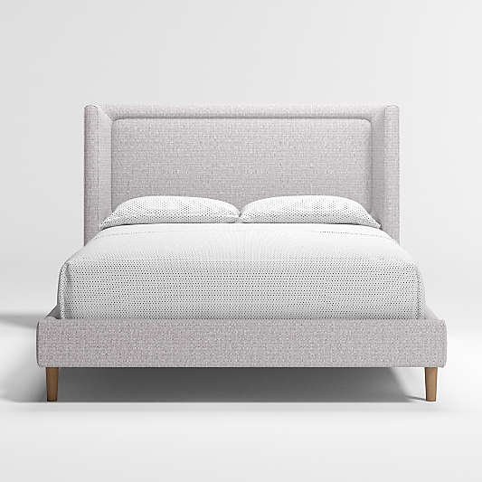 Weston Grey Upholstered Kids Full Bed