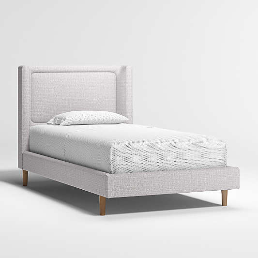 Weston Grey Upholstered Kids Bed