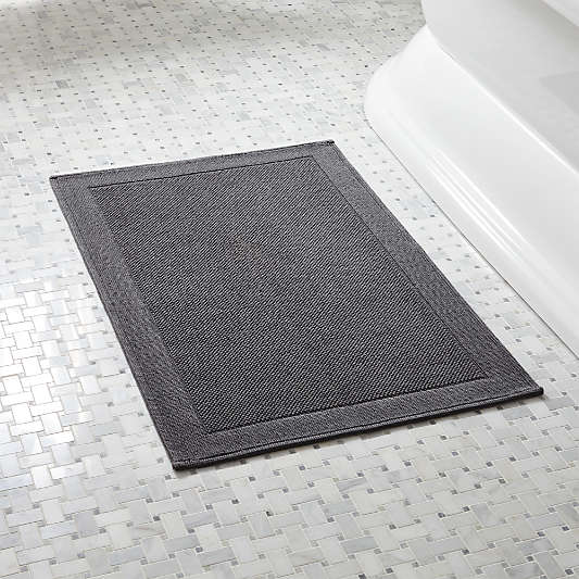 Westport Grey Bath Rug