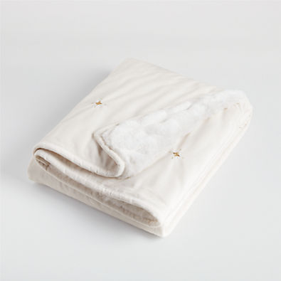 View Weynn Faux Fur Reversible Cream Blanket details