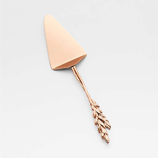 Wheat Copper Pastry Server