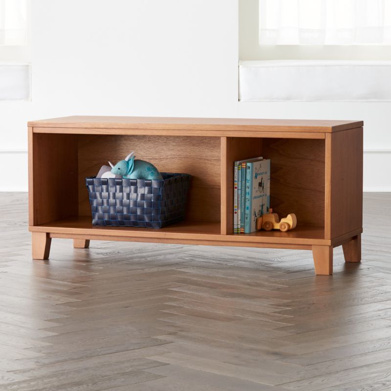 District Stackable -Cube Wood Bookcase