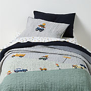 Supersoft Midnight Navy Blue Organic Gauze Kids Pillowcase