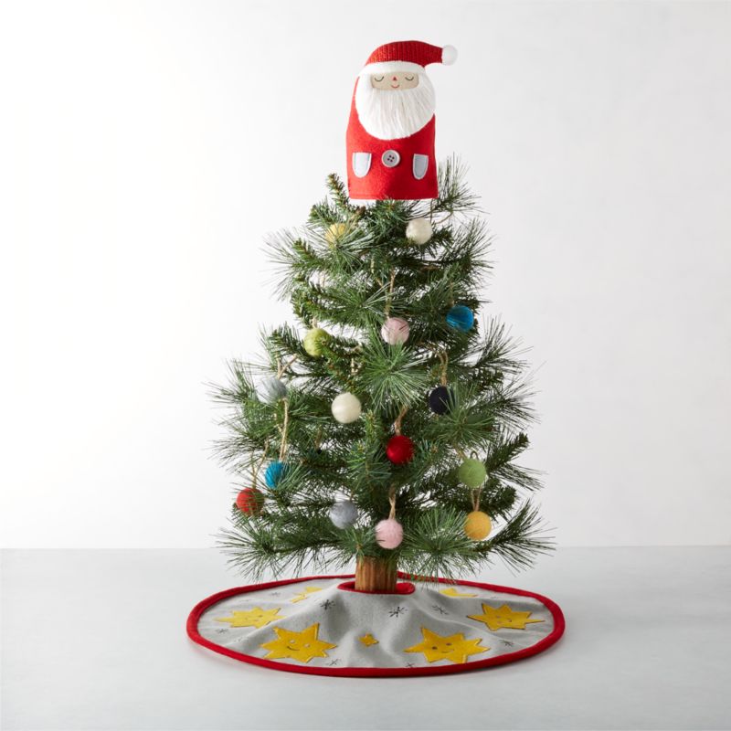 Whimsy Santa Mini Tabletop Christmas Tree Set for Kids + Reviews
