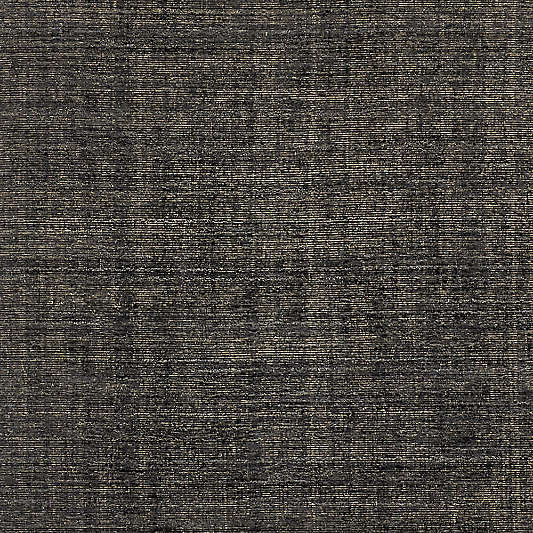 Whistler Viscose and Jute Blend Distressed Charcoal Black Area Rug 10'x14'