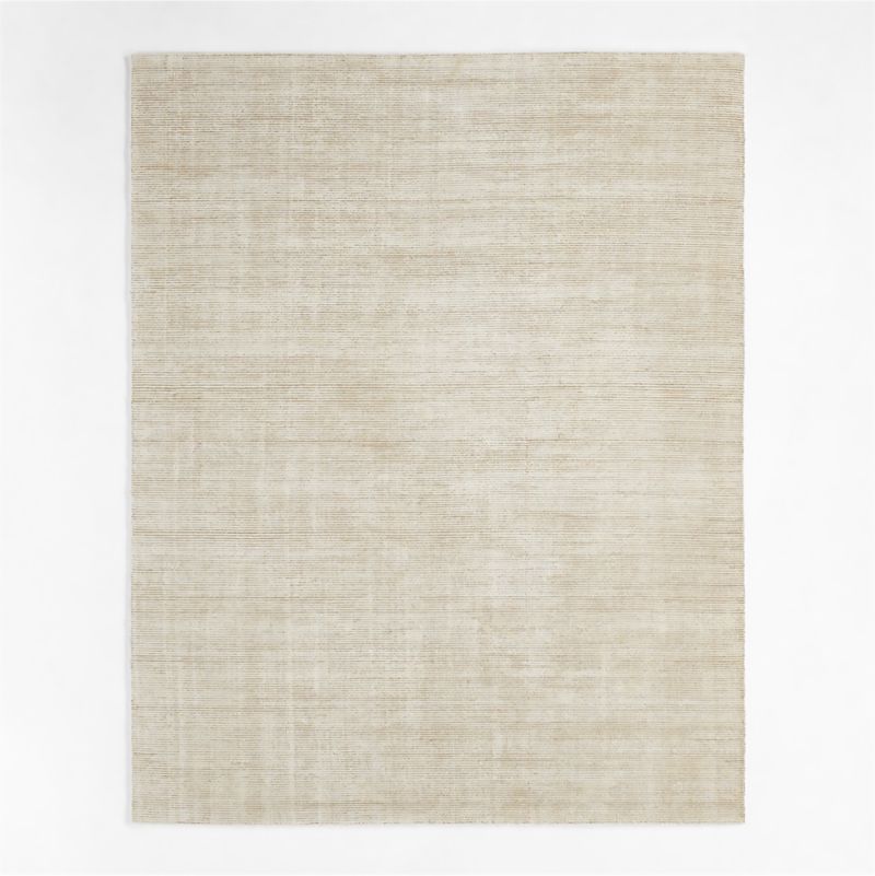 Whistler Viscose and Jute Blend Distressed White Rug Swatch 12"x18" - image 1 of 6