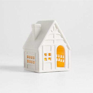 View White Ceramic Holiday Cottage details