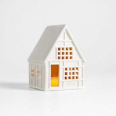 View White Ceramic Holiday Tavern details