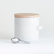 Hanno Large Textured Ceramic Canister
