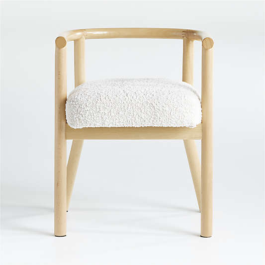 White Horse 21" Upholstered Play Chair