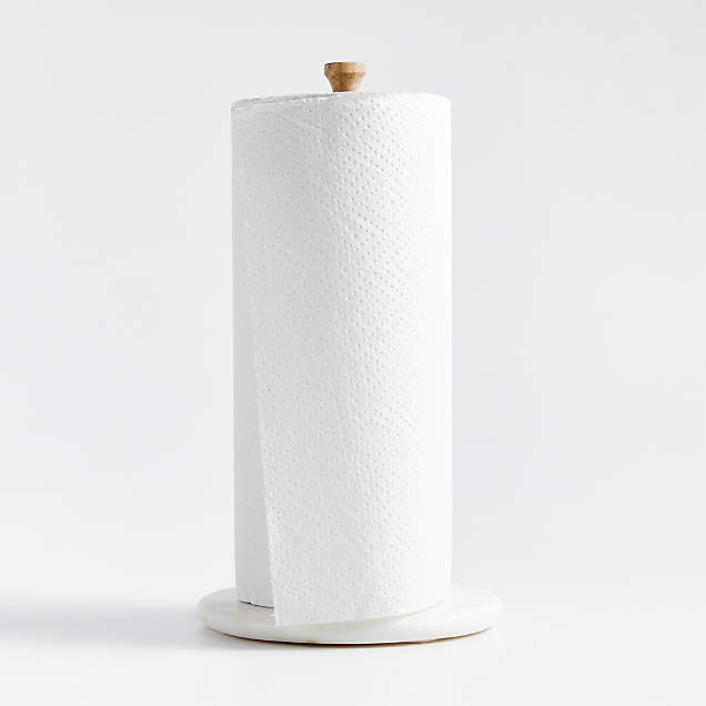 Wood and Marble Napkin Holder + Reviews Crate & Barrel Canada