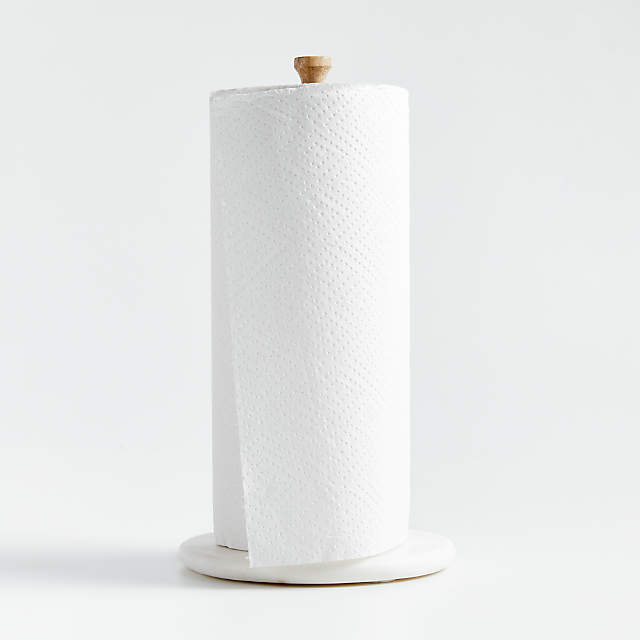 RSVP International White Marble Paper Towel Holder — Las Cosas Kitchen  Shoppe