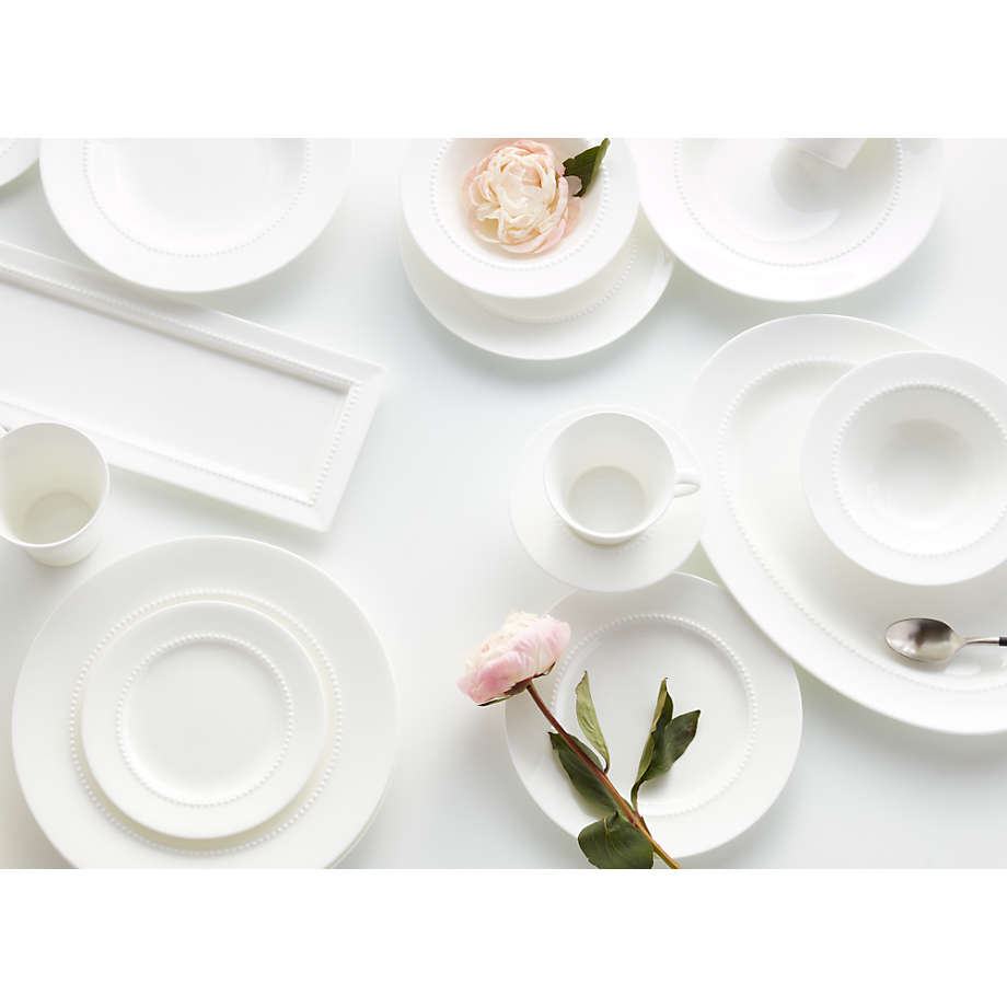 White Pearl -Piece Dinnerware Set