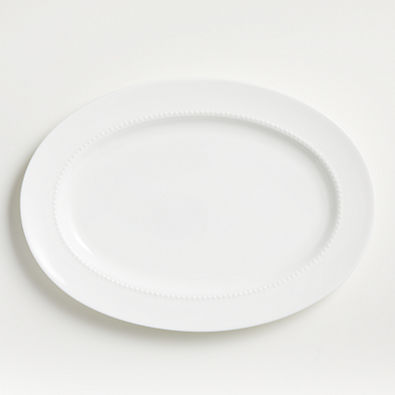 View White Pearl Platter details