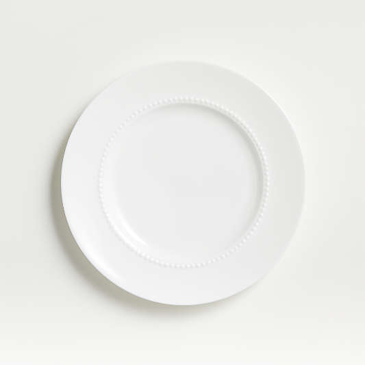 White Pearl Salad Plate