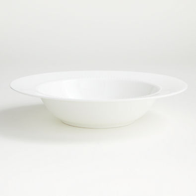 View White Pearl Serving Bowl details