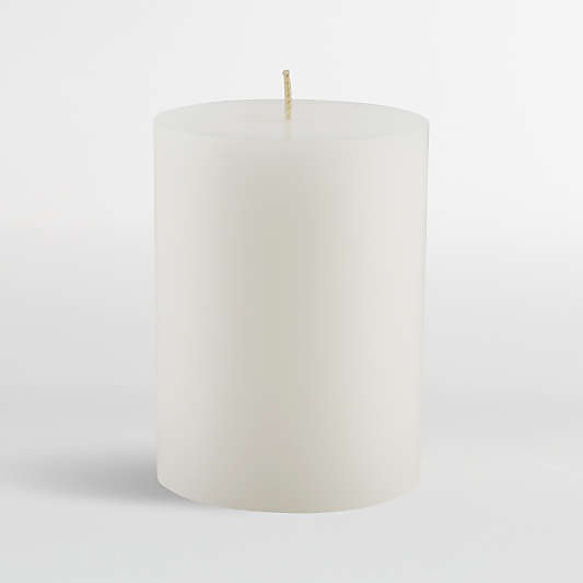 3"x4" White Pillar Candle