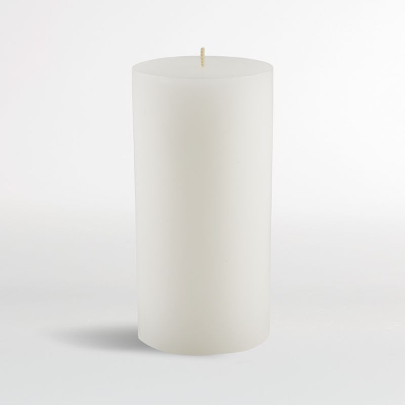 3"x6" White Pillar Candle