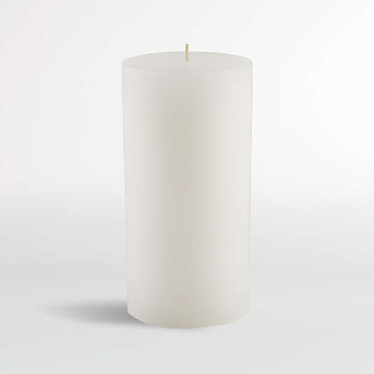 3"x6" White Pillar Candle