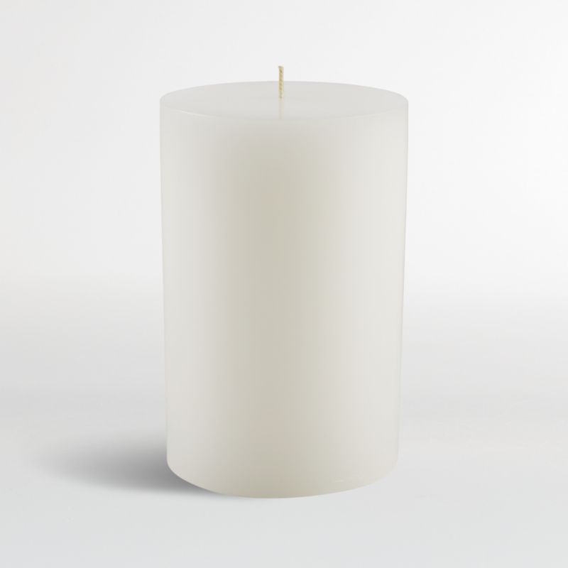 4"x6" White Pillar Candle