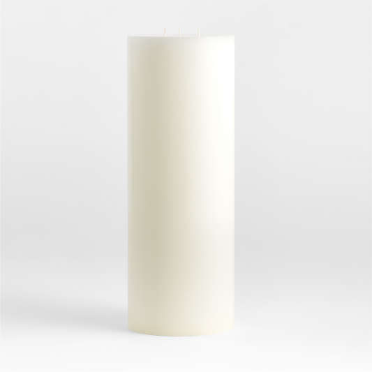 6"x16" White Pillar Candle