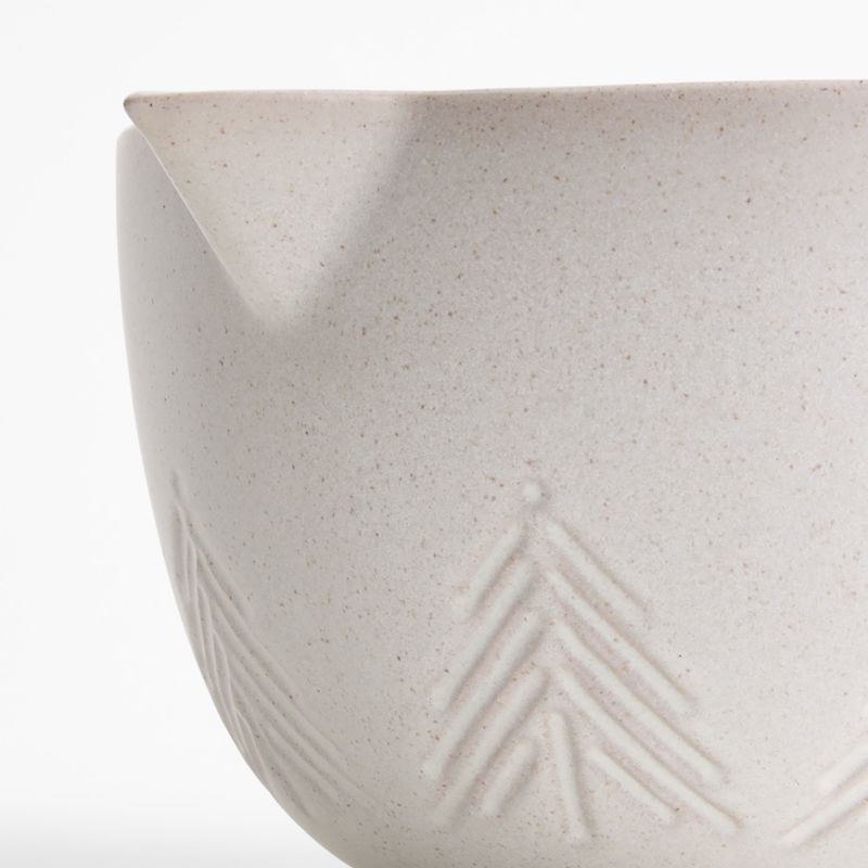 White Trees Stoneware Batter Bowl - image 1 of 2