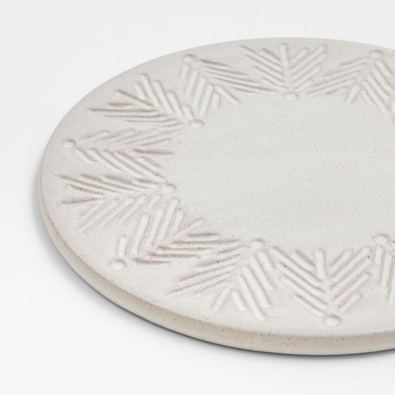 White Trees Stoneware Trivet - image 2 of 3