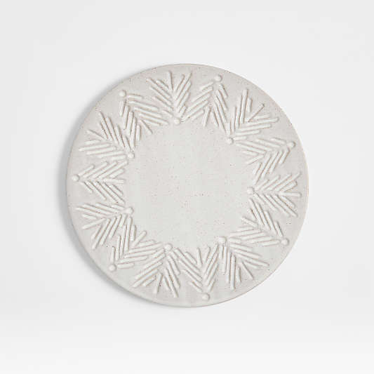 White Trees Stoneware Trivet