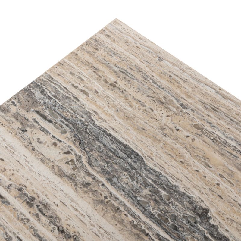 Whitmore White Travertine 65" Rectangular Coffee Table - image 7 of 9