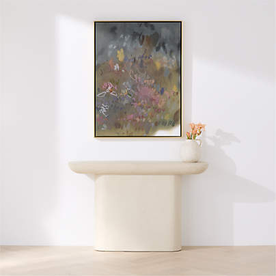 "Where the Walkway Meets Road" by Maggie Macdonald 31.5" x 41.5" Framed Wall Art Print