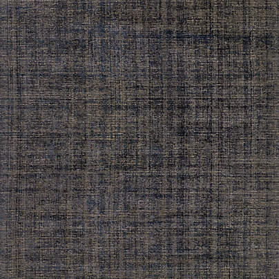 Whistler Viscose and Jute Blend Distressed Blue Area Rug 6'x9'