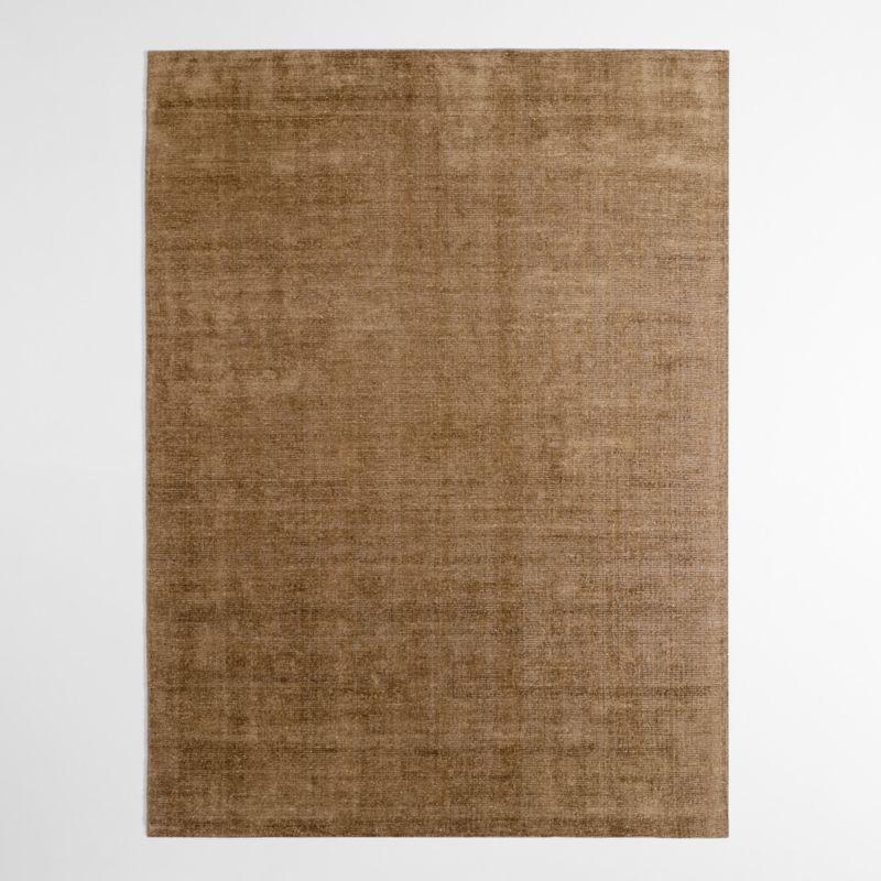 Whistler Viscose and Jute Blend Distressed Brown Area Rug 12'x15' - image 0 of 4