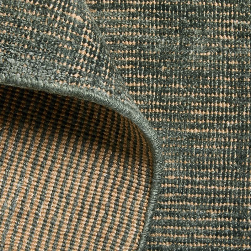 Whistler Viscose and Jute Blend Distressed Green Area Rug 10'x14' - image 3 of 4