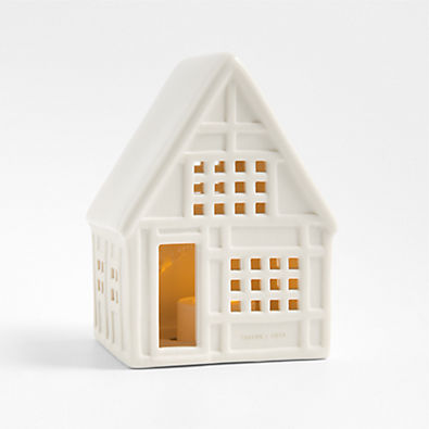 View White Ceramic Holiday Tavern details