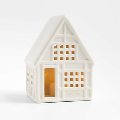 White Ceramic Holiday Tavern