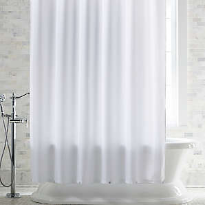 Fabric Shower Curtains Crate And Barrel