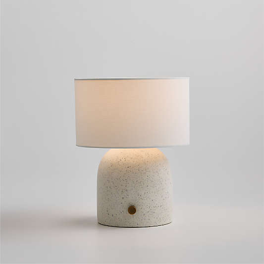 White Terrazzo Kids Table lamp