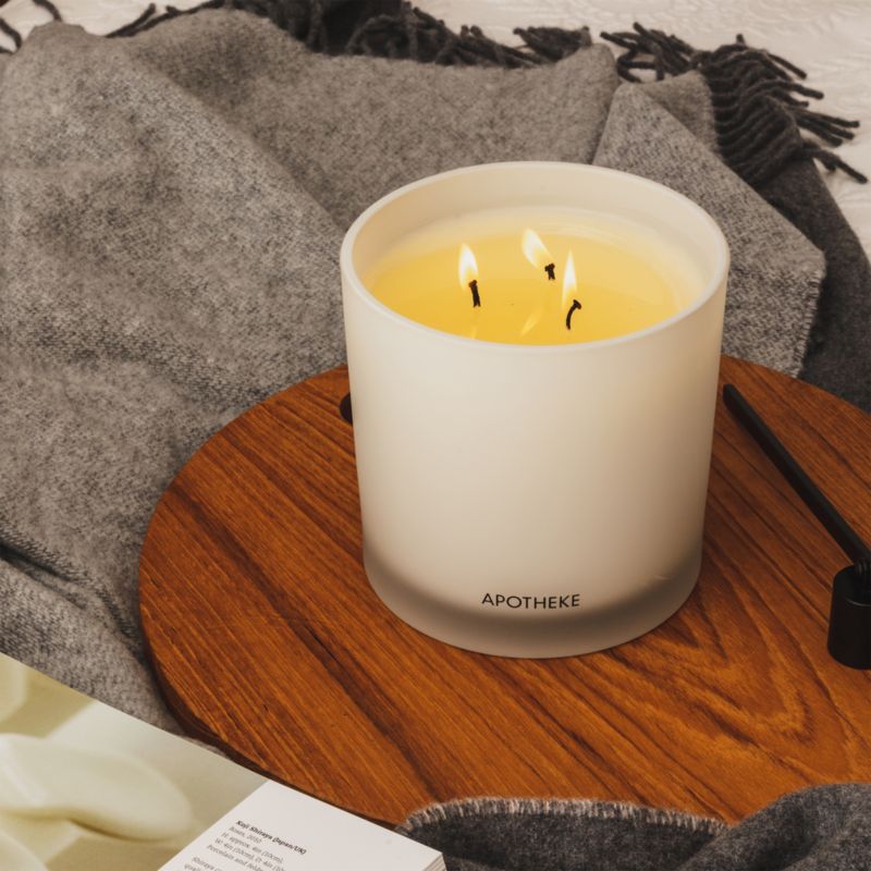 Apotheke White Vetiver 3-Wick Candle - image 2 of 6