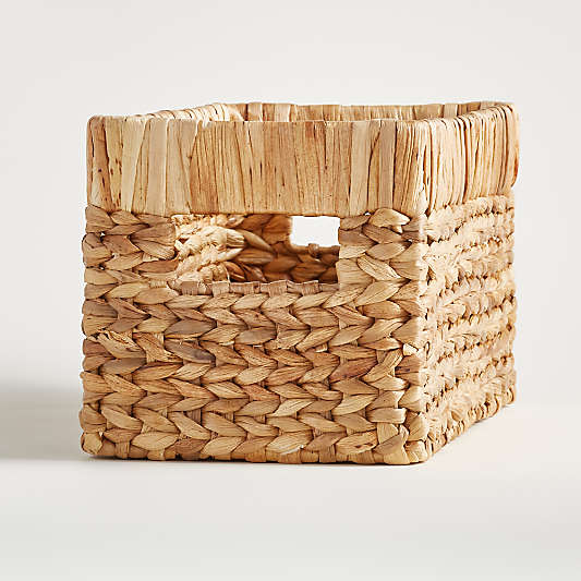 Wicker Small Changing Table Basket