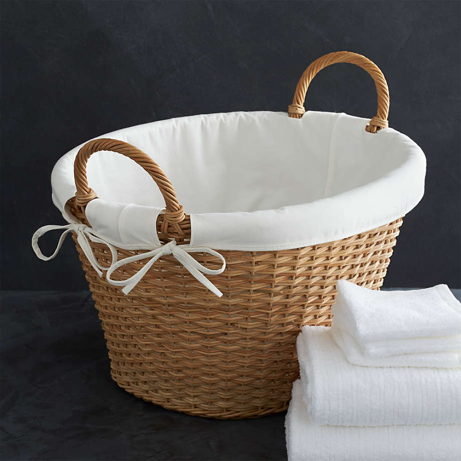 Small Basket Roll Top Liner