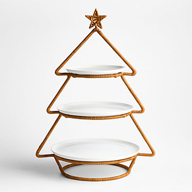 View Wicker Tiered Christmas Tree Server details