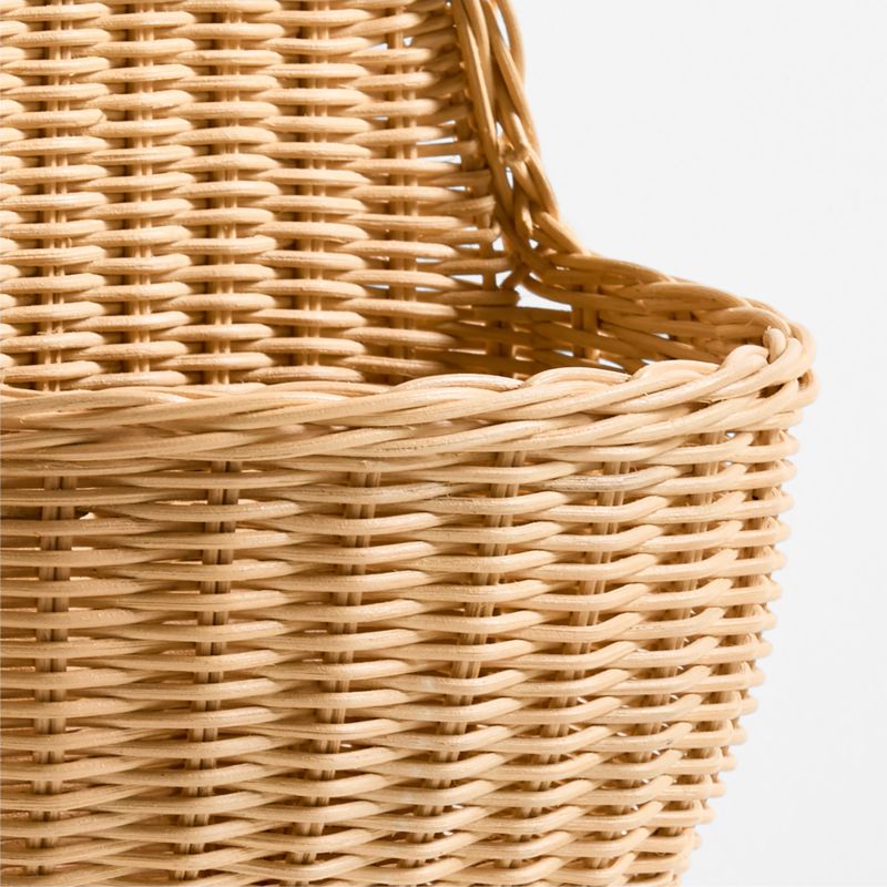 Wicker Bear Kids Wall Basket - image 4 of 5